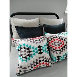 Zestaw poduszek dekoracyjnych do sypialni - Agafirany sklep internetowy