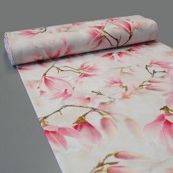 Tkanina zasłonowa w kwiaty - Agafirany sklep internetowy